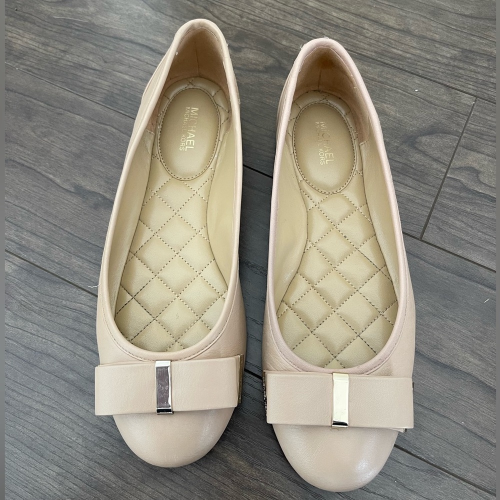 Michael Kors Leather Ballet Flats